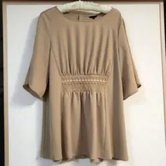 TO BE CHIC チュニック　ライトブラウン 42