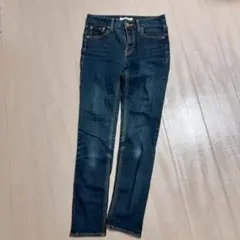 moussy♡定番スキニーデニム♡インディゴ25♡シンプルコーデ♡美品♡マウジー