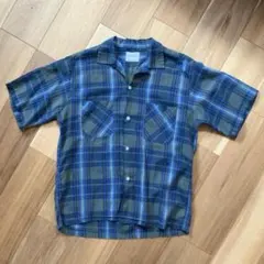 希少 50s 60s TOWN CRAFT ブラックウォッチ オープンカラーのサムネイル