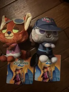 ズートピア2 ジュディ　ニック ＆you マスコットvol.1 vol.3