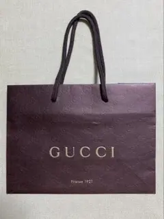 GUCCI ブラウン ショッパー 2個セット - メルカリ