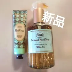 SABON ハンドソープ ハンドクリーム ホワイトティー セットのサムネイル