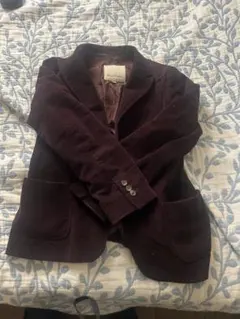 コーデュロイ パープル