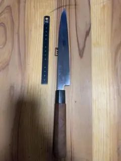 出刃包丁 約20cm 木製ハンドル 出刃包丁 木製ハンドル 約20cm - メルカリ