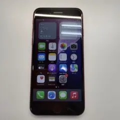 訳あり iPhone SE3 64GB レッド 75% 画面横線表示