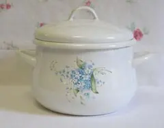 ル・クルーゼ EOSキャセロール 花柄 20cmスチールホーロー プチ