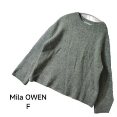 Mila Owen ボリューム袖ニットプルオーバー (F)