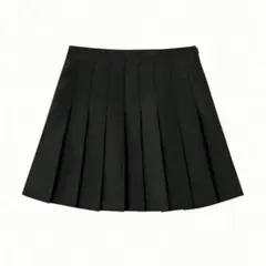 SHEIN プリーツスカート黒