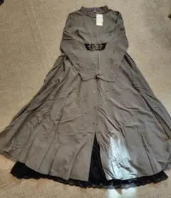 アクシーズ　タグ付きロングワンピース