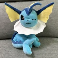 ポケットモンスター ほぺぴたでっかいぬいぐるみ　シャワーズ　ウィンク　ポケモン
