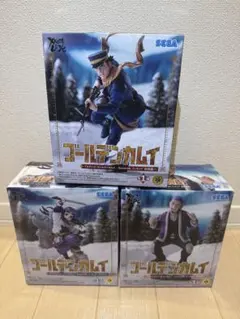 ゴールデンカムイ フィギュア 3体セット