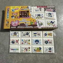 たまごっち　チョコブロックシール　ござるっち&おやじっち