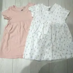 H&M ベビー ワンピース 2枚セット 92 98のサムネイル
