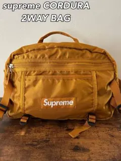 バッグ supreme CORDURA 2WAY BAG Orange color supreme CORDURA 2WAY BAG Orange color - メルカリ