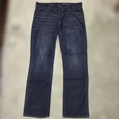 【濃紺/綿100%】Gap 1969 プレミアム スリムストレート デニム