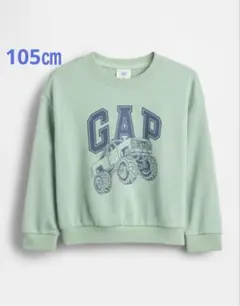 『新品』babyGap ロゴ裏毛スウェット 105㎝