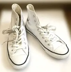 converse レザー　オールスター　ハイカット