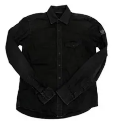 Belstaff メンズコットンシャツ 長袖 ブラック