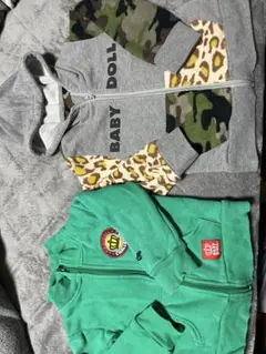 BABY DOLL トレーナー 迷彩 ヒョウ柄