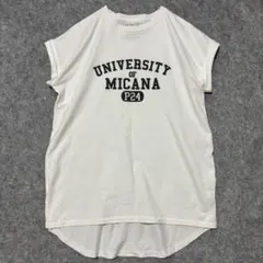 AMERICANA アメリカーナ✖︎MICA＆DEAL ミカーナ　白Tシャツのサムネイル