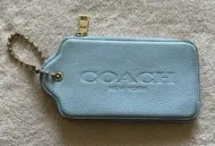 COACH コインケース マルチファンクションケース ライトブルー 52507
