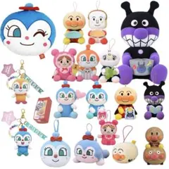 アンパンマン　ぬいぐるみ　マスコット　クッション　コキンちゃん　まとめ売り