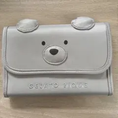 GELATO PIQUE 母子手帳ケース ライトグレー