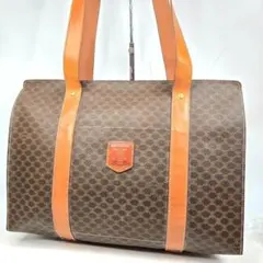 美品 CELINE トートバッグ マカダム柄 トリオンフ A4収納可能のサムネイル
