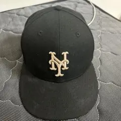 NEW ERA 59FIFTY ブラックキャップ 7 1/4のサムネイル