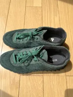AURALEE × New Balance RC30 Hunter Green