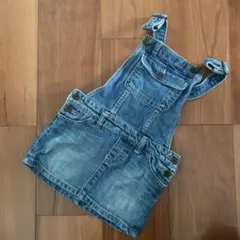 【baby Gap】デニム ジャンパースカート サロペット 100cm