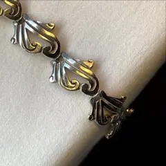 ヴィンテージ 50s~60s デンマークシルバー925 ブレスレット 16.8g 