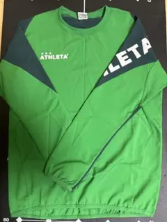 ATHLETA グリーン 長袖 ピステ Mサイズ