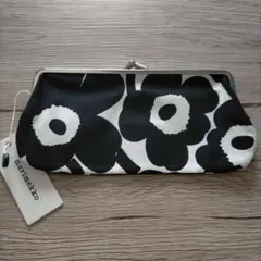 新品　マリメッコ　Marimekko　がま口ポーチ　ウニッコ