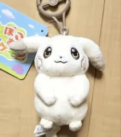 うすいろ ピカチュウ カラビナ付き マスコット うすチュウ ぽこあポケモン 新品
