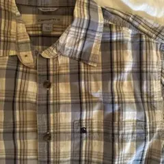 Carhartt チェック柄 半袖シャツ M