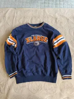 XLARGE ネイビー トレーナー