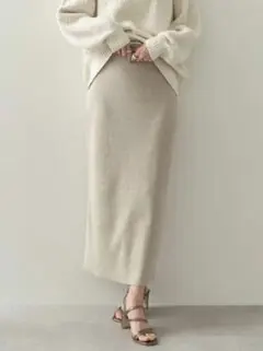 AMERICAN HOLIC アメリカンホリック 総針ニット タイトスカート