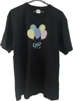 PECOCLUB balloon Tシャツ　ブラック　XL