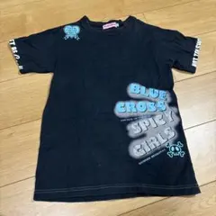 BLUE CROSS ブラック Tシャツ