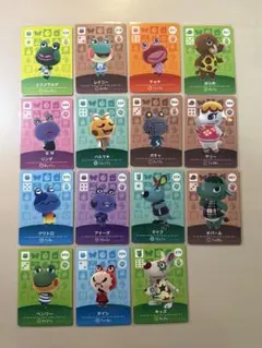 あつ森 amiibo まとめ売り(15枚)