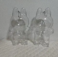 2個セット★LABUBU ラブブ ケース 保護ケース 立ち クリアケース 透明