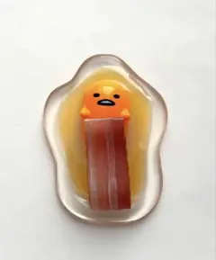 ぐでたま ミニチュアフィギュア 4 おはようございません　ベーコン布団