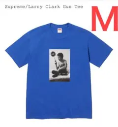 Supreme Larry Clark Gun Tee Blue XL - メルカリ