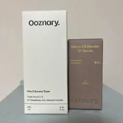 新品　ooznary ビタ3オーロラトナー&アゼライン酸CICA37セラムのサムネイル