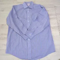 Brooks Brothers ブルックスブラザーズ 水色 チェック柄 シャツ