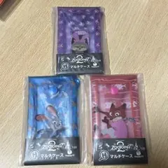 ハッピーくじ　ズートピア2 マルチケース　3種セット