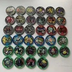 妖怪ウォッチ 妖怪メダル34枚まとめ売り