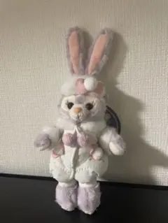 ディズニー　トゥインクルウィンター　ステラルー　ぬいぐるみバッジ　ダッフィー