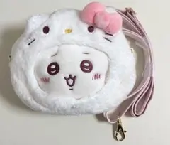 ちいかわ×サンリオキャラクターズ ポシェット ちいかわ×ハローキティ